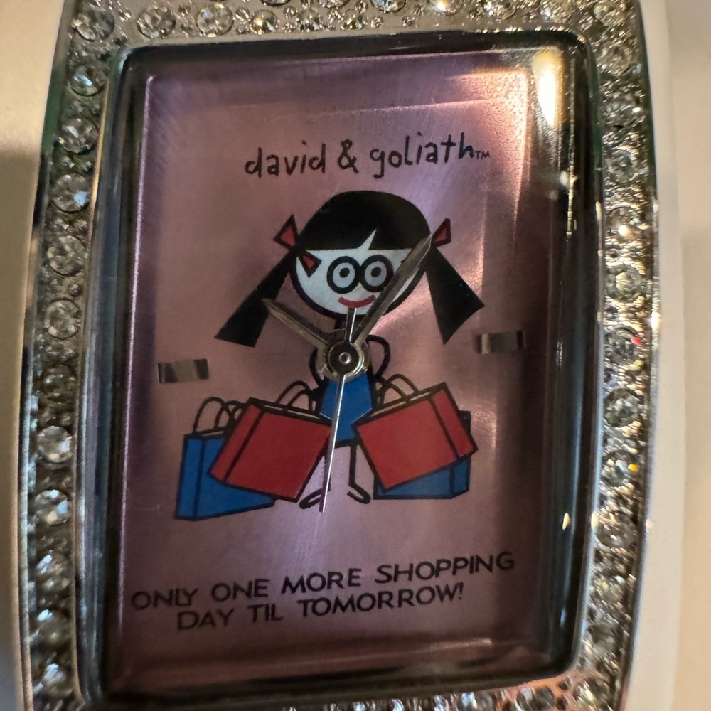 David & Goliath Watch-Brand New-One More Shopping Day